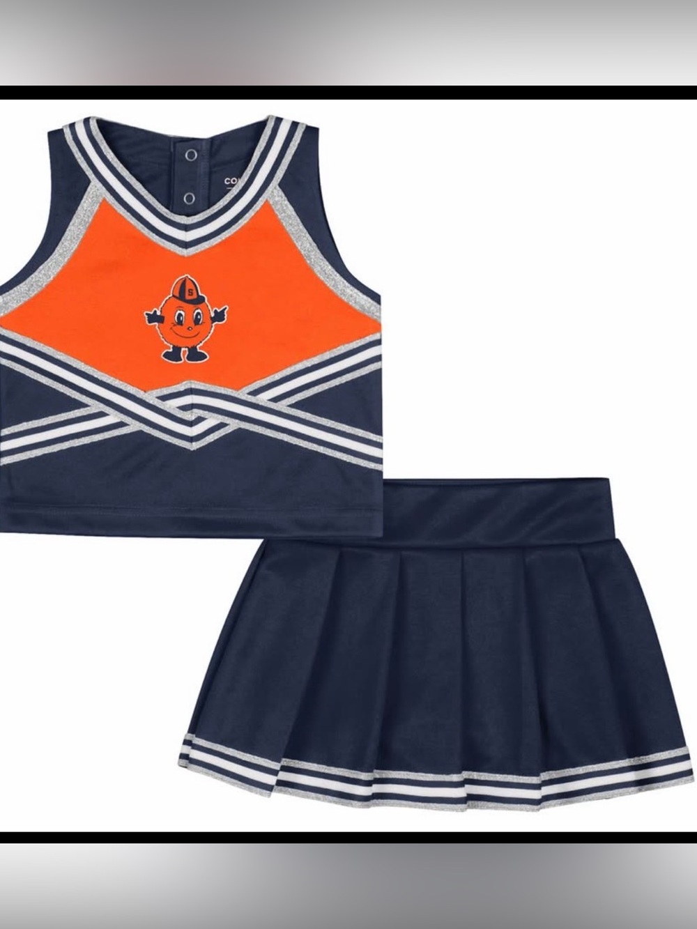Syracuse Toddler Cheerleading Outfit- 4T